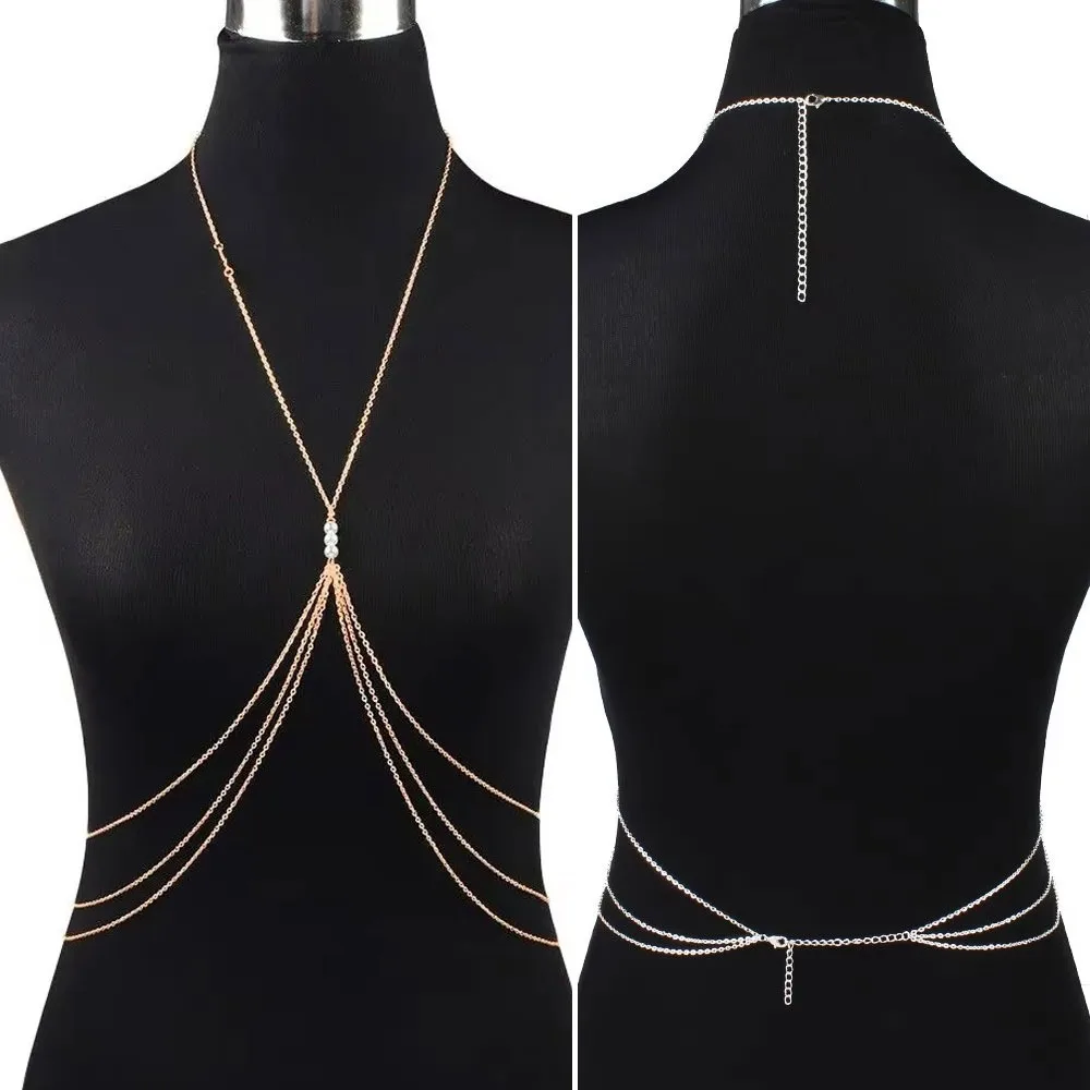 Women Simple Sexy Cross Waist  - Body Jewelry For You ulasan dan harga