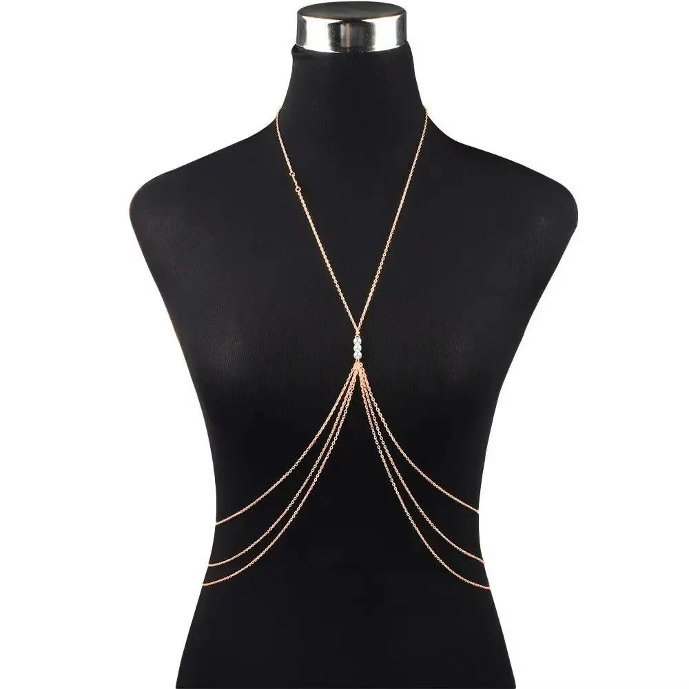 Women Simple Sexy Cross Waist  - Body Jewelry For You ulasan dan harga